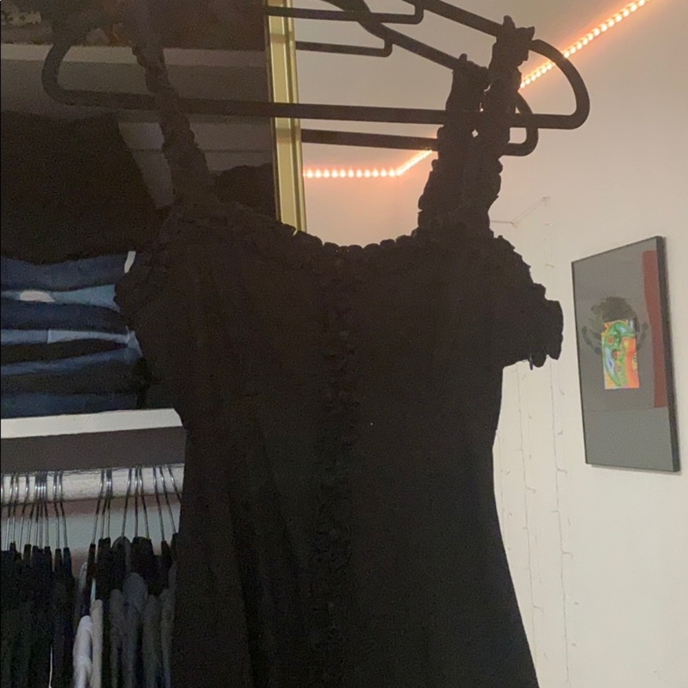 black FOREVER 21 dress